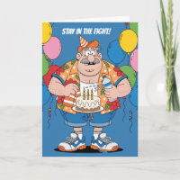 Diseño de cumpleaños para entrenador de boxeo Corn