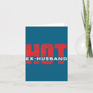 Tarjeta Diseño de divorcio divorciado ex marido dividido