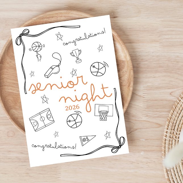 Tarjeta Diseño de doodle personalizado para la noche de se (Subido por el creador)