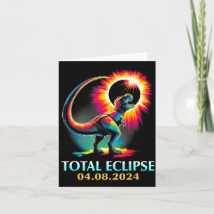 Tarjeta Diseño de eclipse total Eclipse total solar