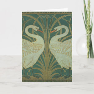 Tarjeta Diseño de fondo de escritorio para el panel "Swan,