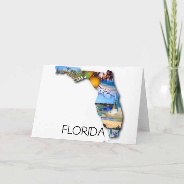 TARJETA DISEÑO DE FOTOS DE FLORIDA (Anverso)