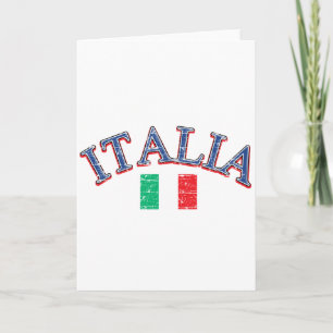 Tarjeta Diseño de fútbol en Italia