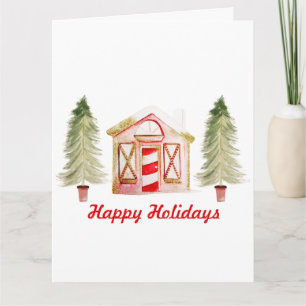 Tarjeta Diseño de Gnome de NAVIDAD 4