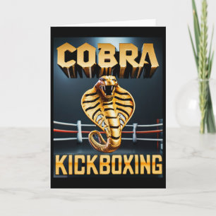 Tarjeta Diseño de Kickboxing Cobra por Don Castillo