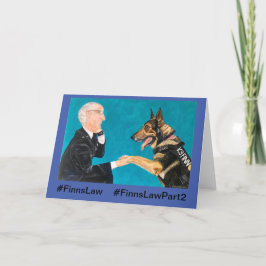 Tarjeta Diseño de la ley del Finn