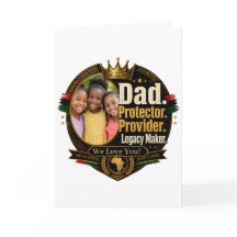 Diseño de Legado de Padre Negro (Personalizable)