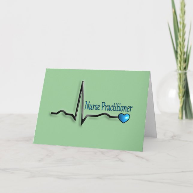 Tarjeta Diseño de los regalos QRS del médico de la (Anverso)