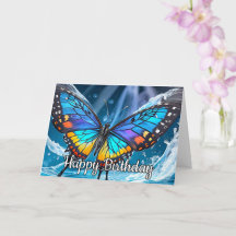 Diseño de mariposa artístico y colorido