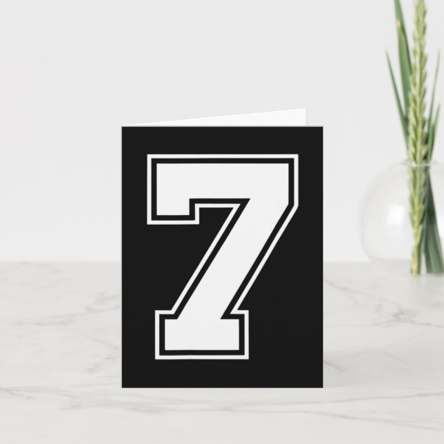 Tarjeta Diseño de meme divertido Six Seven 6 7  (Anverso)