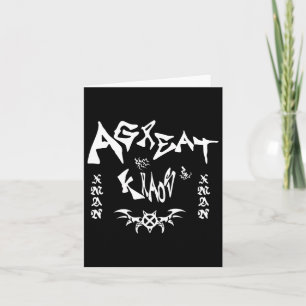 Tarjeta Diseño de Merch de Ken Carson Agc
