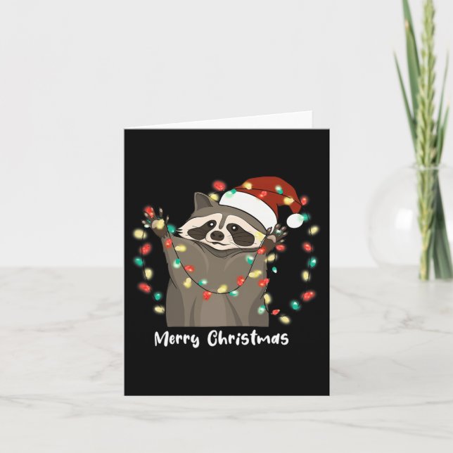 Tarjeta Diseño de Merry Trashmas  (Anverso)
