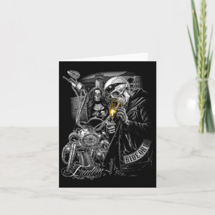 Tarjeta diseño de motocicleta mecánico de motocicleta Hall