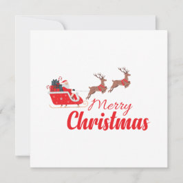 Tarjeta Diseño de navidades y renos