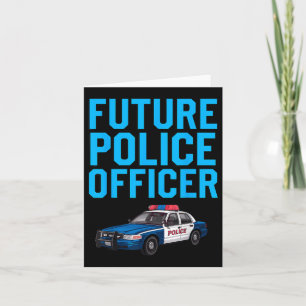 Tarjeta Diseño de oficiales de policía de Guay para niños