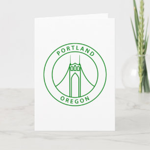 Tarjeta Diseño de Portland Oregon