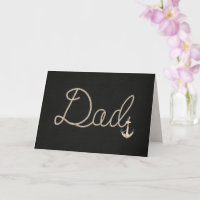 Diseño de rastas con el ancla Cumpleaños de papá