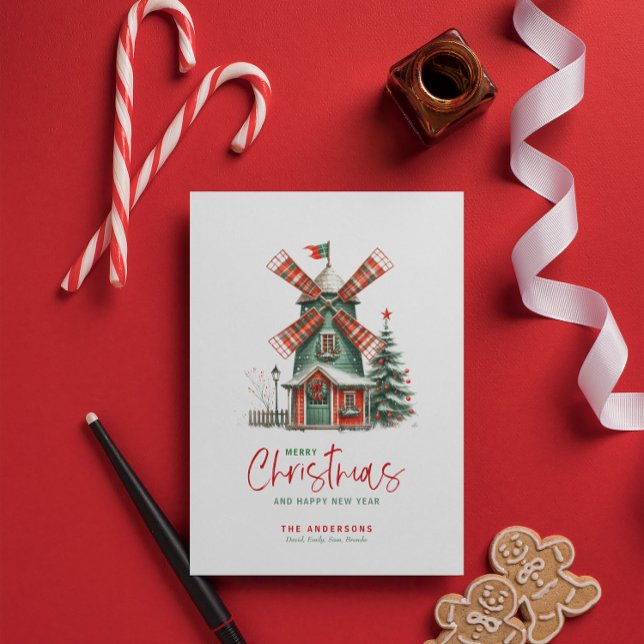 Tarjeta Diseño de temas para Navidades de pequeñas ciudade (Subido por el creador)