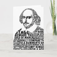 Diseño de texto negro de Shakespeare