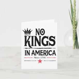 Tarjeta Diseño De Vintage Sin Reyes En Estados Unidos Desd