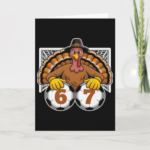 Tarjeta Diseño Deportes Acción de Gracias Meme Divertido F