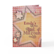 Diseño DIY Polka Dot Colorful Bat Mitzvah