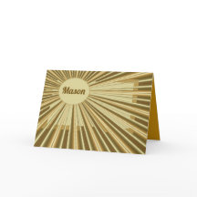 Diseño dorado personalizado Cumpleaños dorado