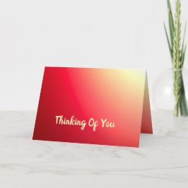 Tarjeta Diseño elegante rojo