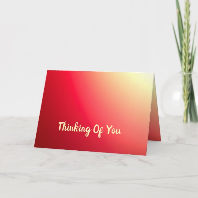 Tarjeta Diseño elegante rojo (Anverso)