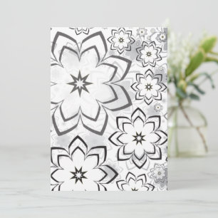Tarjeta Diseño floral 11