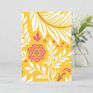 Tarjeta Diseño floral 24
