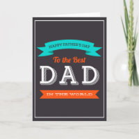 Diseño moderno de la tipografía del día de padre