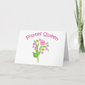 Tarjeta ¡Diseño original de la reina de Pilates!
