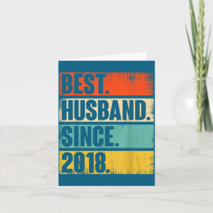 Tarjeta Diseño para él, marido, 7º aniversario de bodas