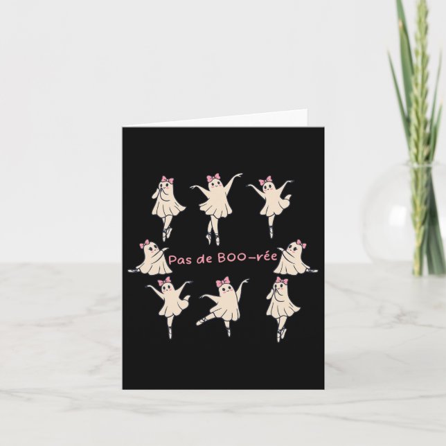 Tarjeta Diseño Pas De Boo-rée (Anverso)