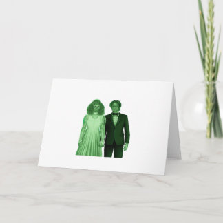 Tarjeta Diseño Retro Clásico Hasta que la Muerte nos Separ