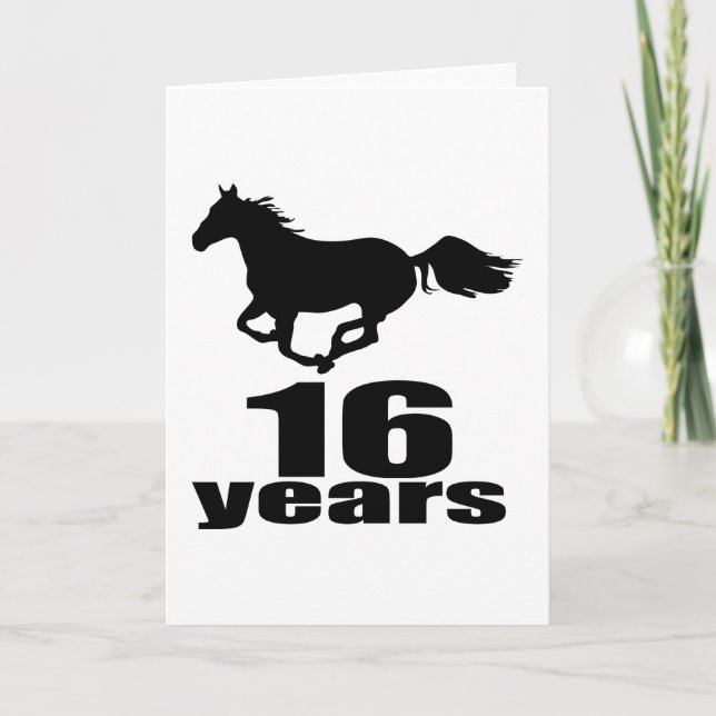 Tarjeta Diseños de cumpleaños de 16 años (Anverso)