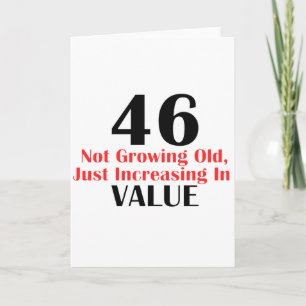 Tarjeta DISEÑOS DE CUMPLEAÑOS DE Guay DE 46 AÑOS