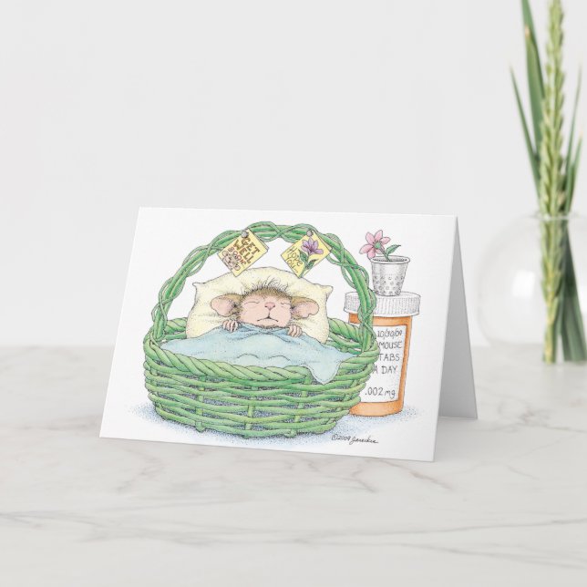 Tarjeta Diseños de Ratón de Casa® - (Anverso)