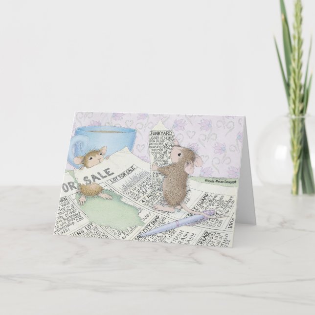 Tarjeta Diseños House-Mouse® - Notecards (Anverso)