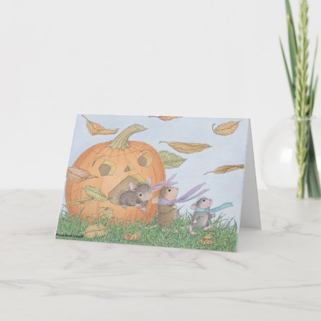Tarjeta Diseños House-Mouse® - Notecards de Halloween (Anverso)