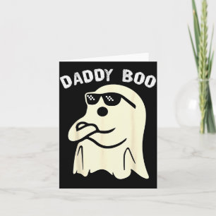 Tarjeta Disfraz de fantasma a juego para toda la familia D