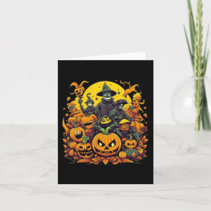 Tarjeta Disfraz de Halloween de Halloween