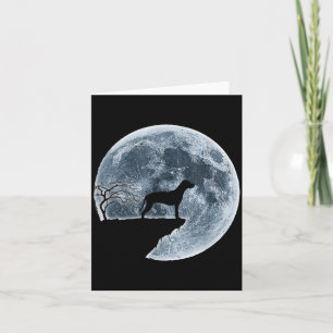 Tarjeta Disfraz de Halloween para perro leopardo Catahoula