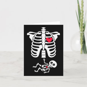 Tarjeta Disfraz De Halloween Para Que La Madre Embarazada 