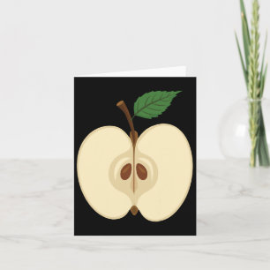 Tarjeta Disfraz de manzana
