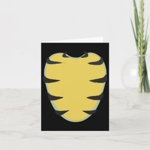 Tarjeta Disfraz de vientre de iguana verde Animación de ig