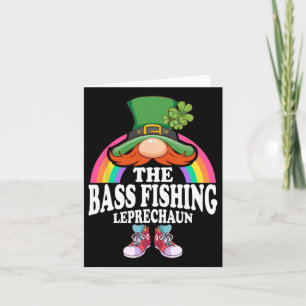 Tarjeta Disfraz del Día De La Pesca De Leprechaun St Patri