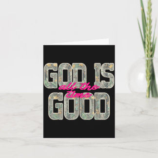 Tarjeta Disfraz Dios Es Bueno La Fe Cristiana El Tiempo