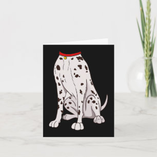 Tarjeta Disfraz gracioso para la cosplay animal de perros 